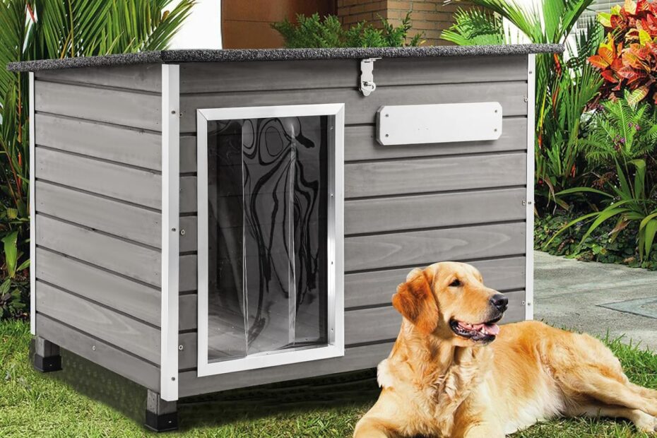 The Ultimate Wooden Igloo Dog House: Durable & Weatherproof Shelter for Your Furry Friend!