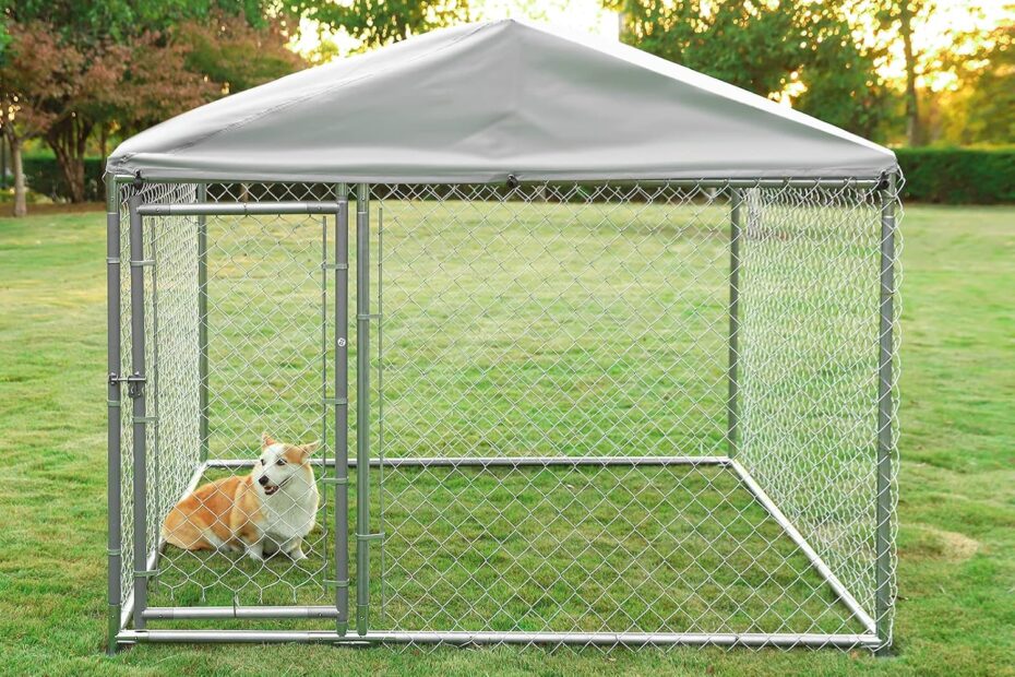 Top Pick for Outdoor Safety: VIVIJASON Heavy Duty Dog Kennel Review