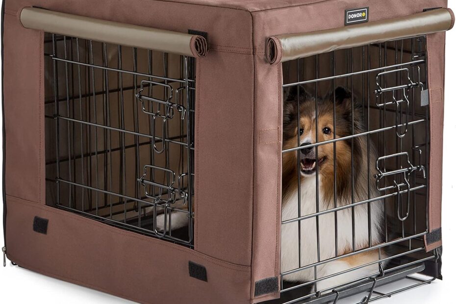 Top-Rated DONORO Dog Crates Kit: Ultimate Comfort for Small Dogs and Cats!