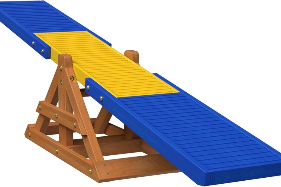 Train Your Pup Like a Pro: Review of the Wooden Dog Agility Seesaw!