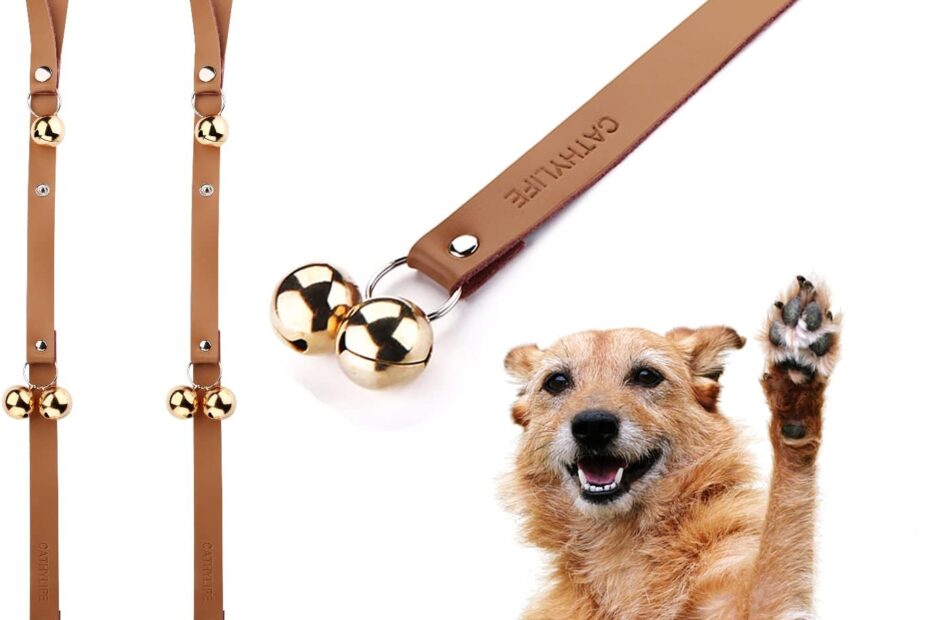 Train Your Pup with Style: Review of Leather Dog Doorbells for Easy Housetraining