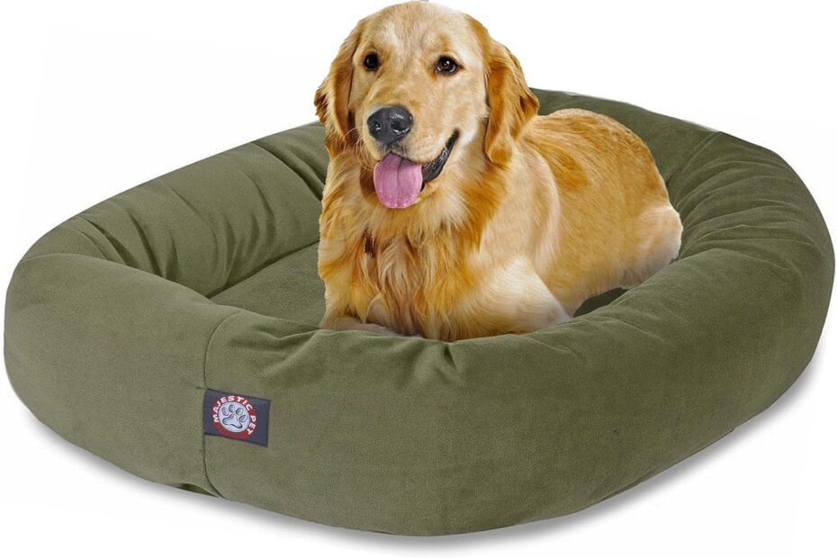 Transform Your Dog's Sleep: Review of the Majestic Pet Calming Donut Dog Bed