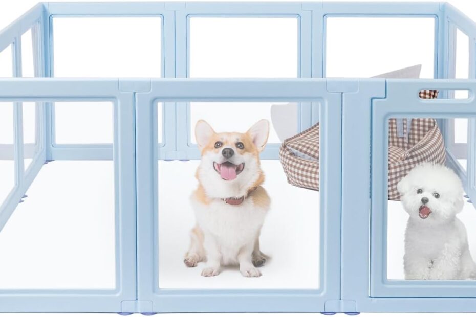 Transform Your Pet's Playtime: A Review of the DIY Clear Acrylic Dog Playpen House