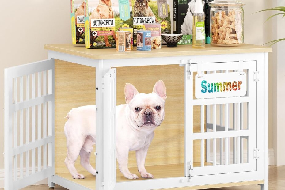 Transform Your Space: Review of the EasyCom 33" Heavy Duty Dog Crate Furniture