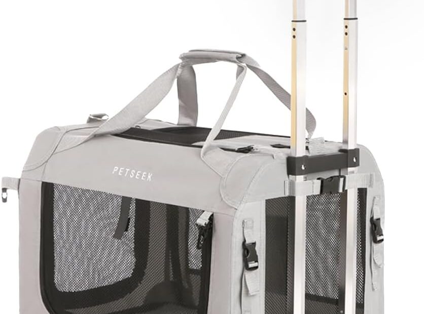 Travel in Comfort: The Extra Large Soft Sided Pet Carrier with Wheels