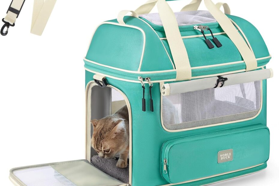 Travel in Comfort: The NOBLE DUCK Expandable Pet Carrier Review