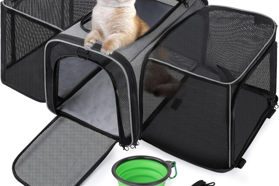 Travel in Comfort: The Ultimate Review of the Pecute Expandable Cat Carrier