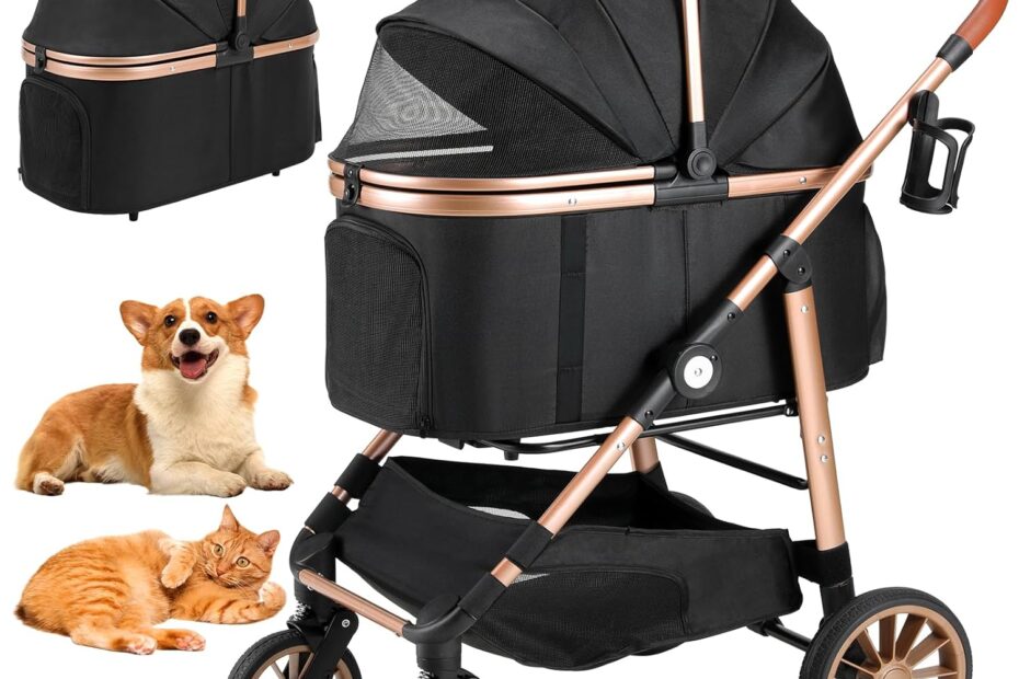 Ultimate Comfort for Pets: The MAMIZO 3-in-1 Stroller Review