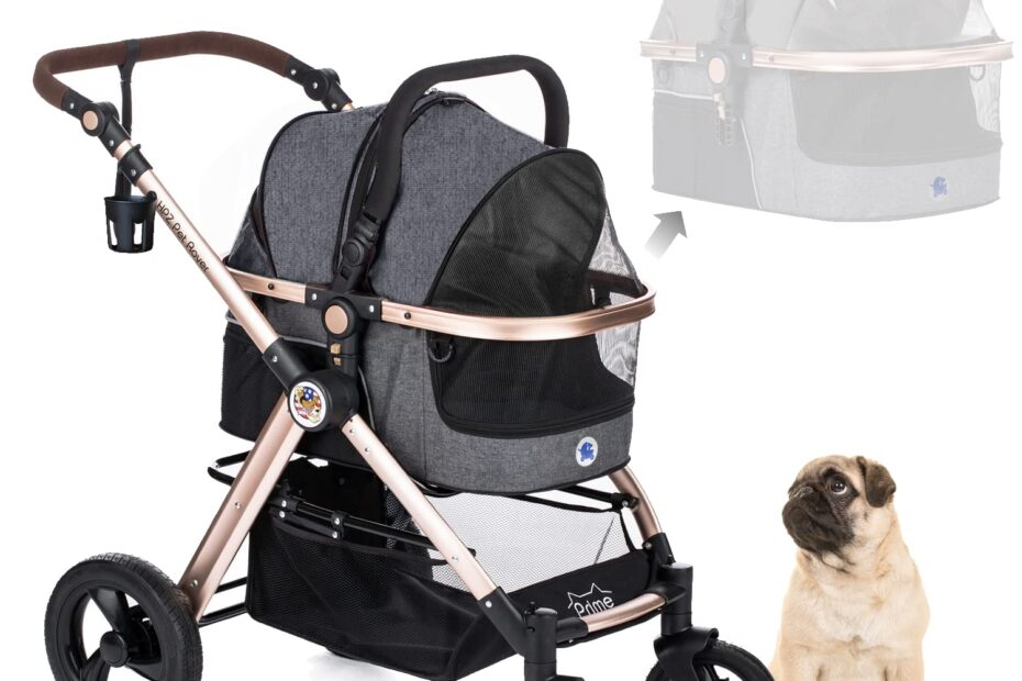 Ultimate Comfort for Your Furry Friend: HPZ Pet Rover Prime Stroller Review