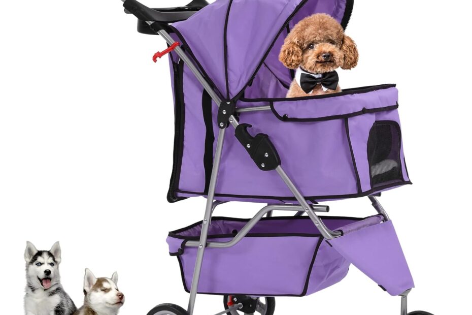 Ultimate Comfort for Your Pet: The Best 3-Wheel Dog Stroller Review