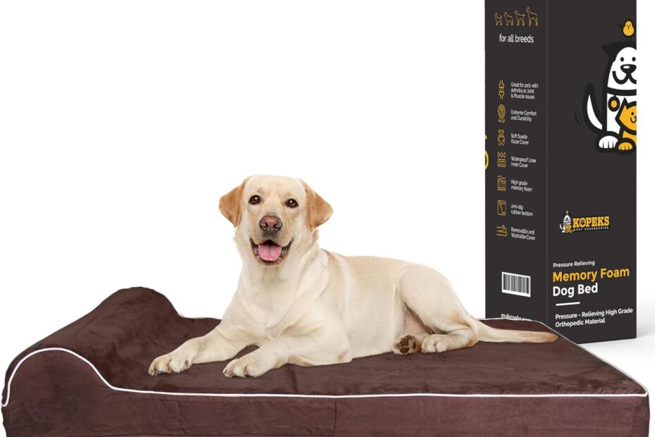 Ultimate Comfort for Your Pup: KOPEKS Extra Large Orthopedic Dog Bed Review