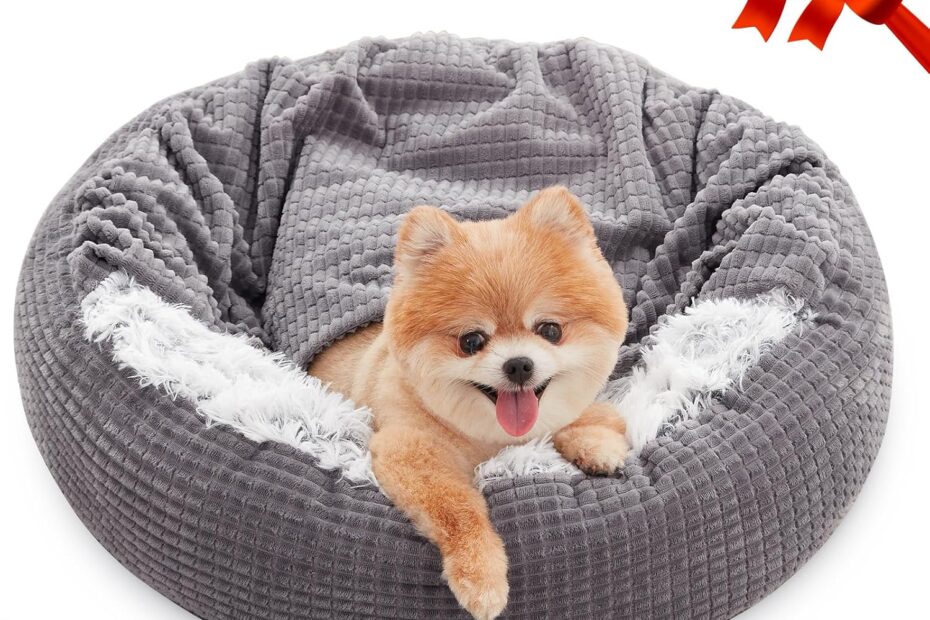 Ultimate Comfort for Your Pup: MIXJOY Cozy Cave Dog Bed Review