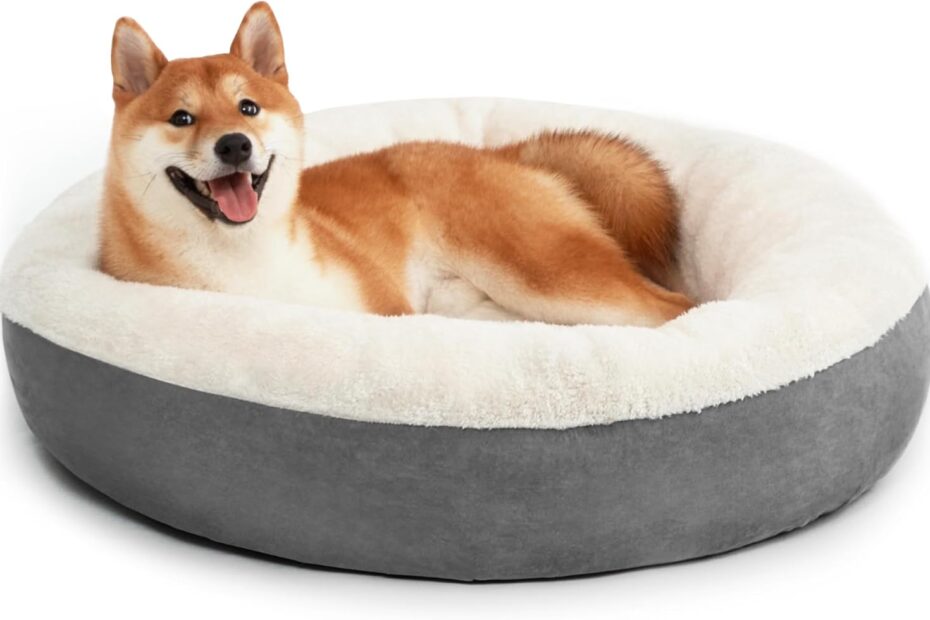 Ultimate Comfort: Love's Cabin Round Donut Pet Bed Review!