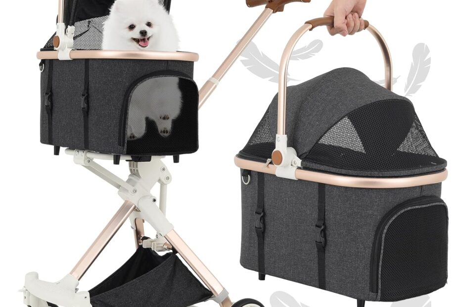Ultimate Comfort: MoNiBloom 3-in-1 Pet Stroller Review for Active Pet Owners