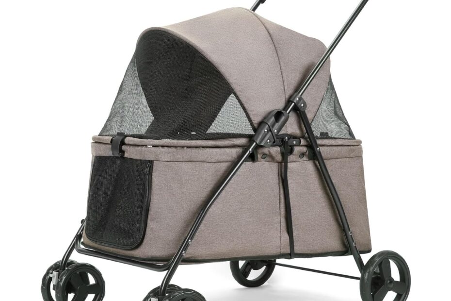 Ultimate Comfort on the Go: Review of the Dog Travel Stroller for Pet Adventures