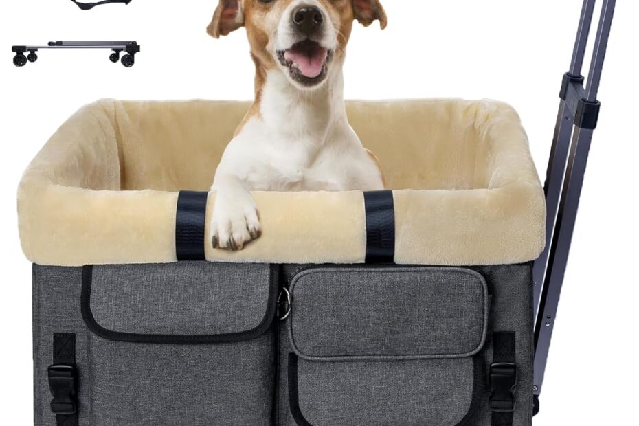Ultimate Comfort on the Go: Review of the Foldable Cat Dog Carrier with Wheels