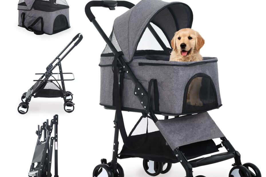 Ultimate Comfort on the Go: The 3-in-1 Dog Stroller Review