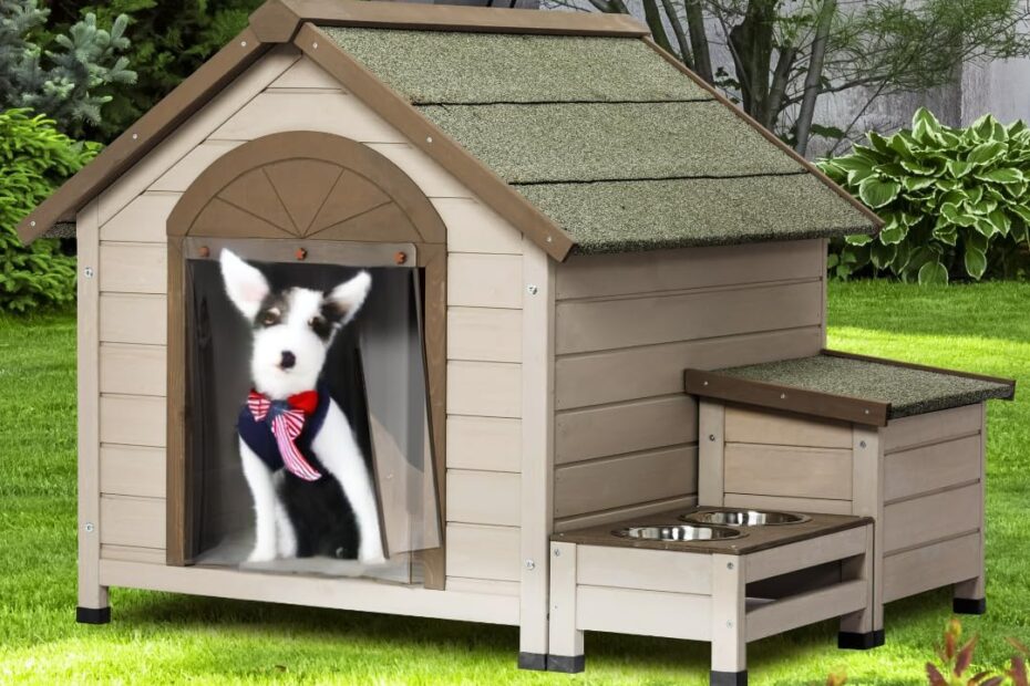 Ultimate Comfort: Review of NicBex Wooden Dog House with Open Roof for All Breeds