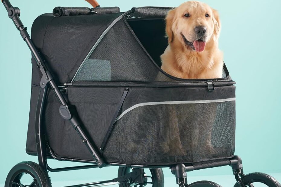 Ultimate Comfort: Review of the All-Terrain Pet Stroller for Large Dogs