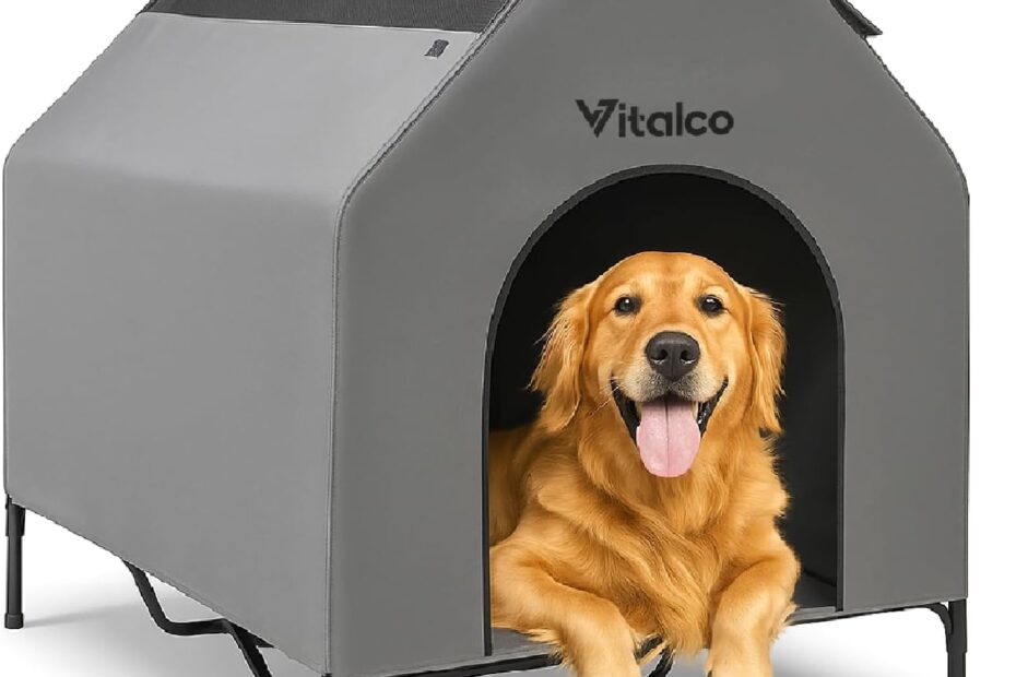 Ultimate Comfort: Review of the All-Weather Large Dog House with Canopy