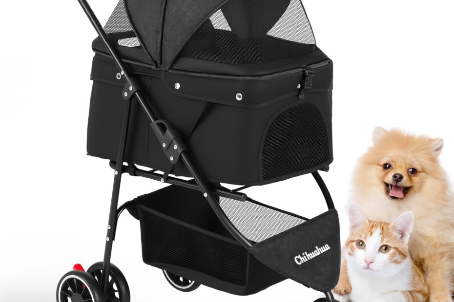 Ultimate Comfort: Review of the CHIHUAHUA 2-in-1 Foldable Pet Stroller