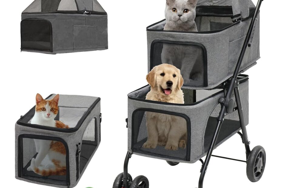Ultimate Comfort: Review of the Double Pet Stroller for Your Furry Friends