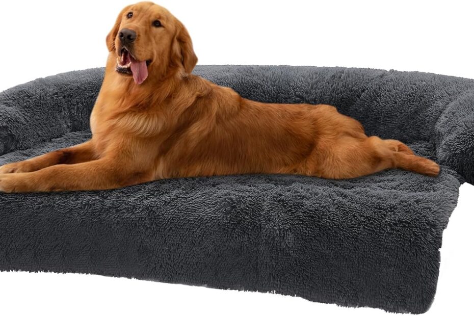 Ultimate Comfort: Review of the Fluffy Plush Dog Bed for Large Pups