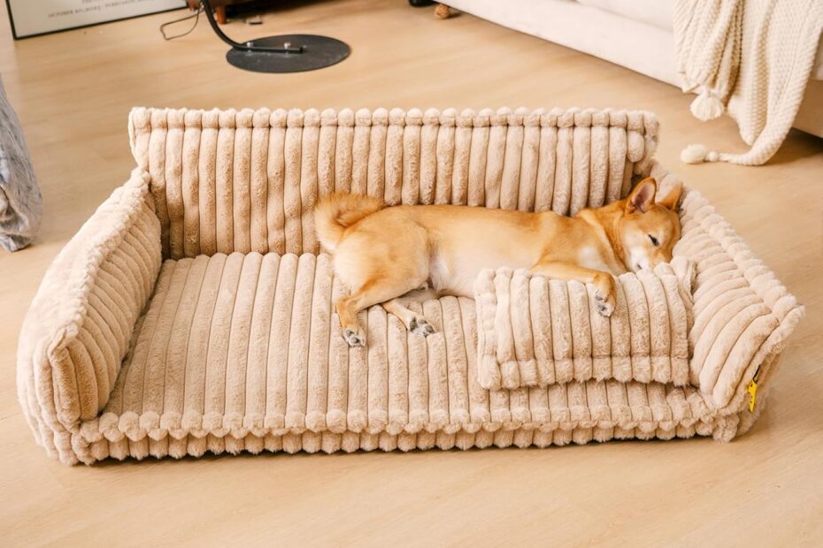 Ultimate Comfort: Review of the FUNNY FUZZY Orthopedic Dog Bed for Medium to Large Dogs