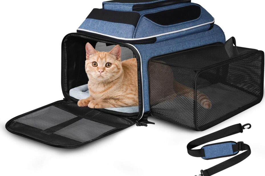 Ultimate Comfort: Review of the Petskd Expandable Pet Carrier for Air Travel