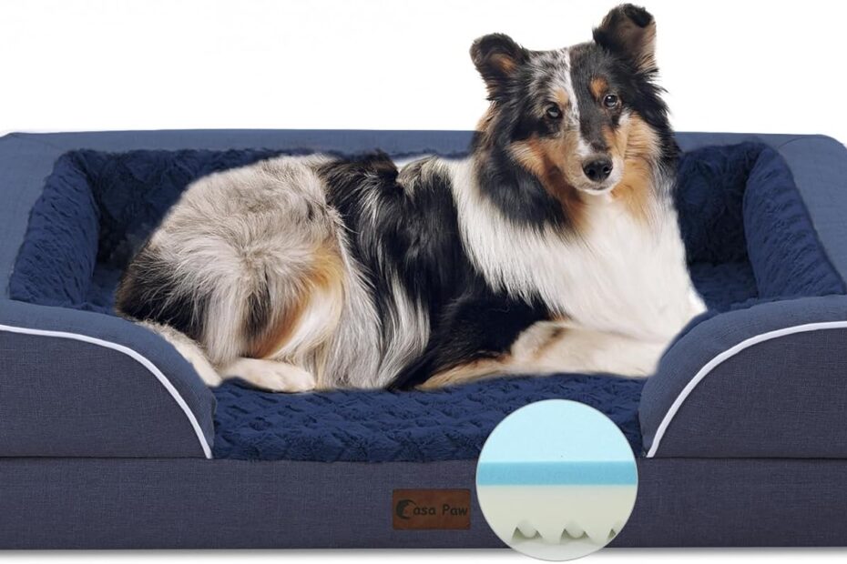 Ultimate Comfort: Review of the Waterproof Memory Foam Orthopedic Dog Bed for Large Breeds