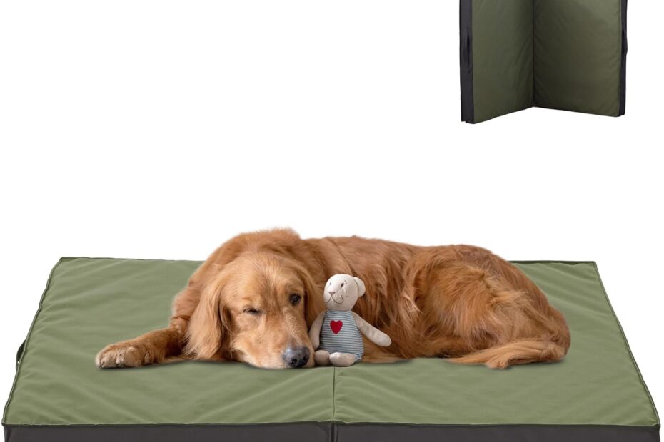 Ultimate Comfort: Review of the Waterproof Outdoor Dog Bed for Large Dogs