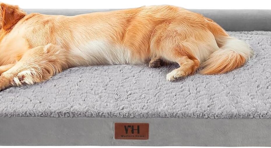 Ultimate Comfort: Review of the WESTERN HOME Orthopedic Dog Bed for Large Pets