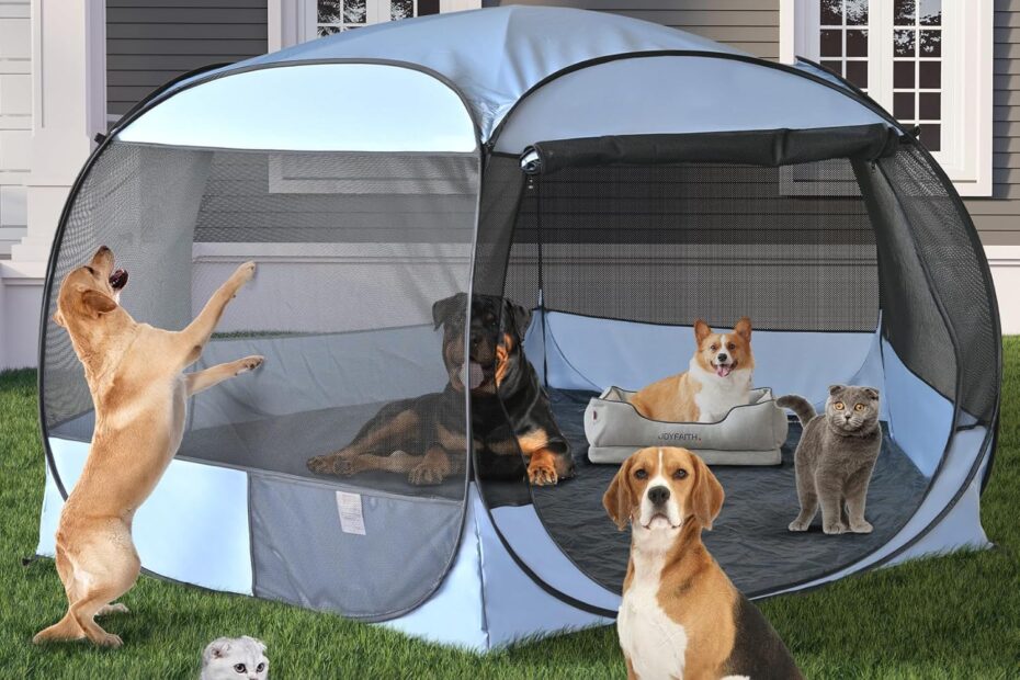 Ultimate Comfort: Review of the XXLarge Popup Portable Dog House