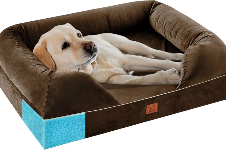 Ultimate Comfort: The Orthopedic Dog Bed for Large Pups Reviewed!