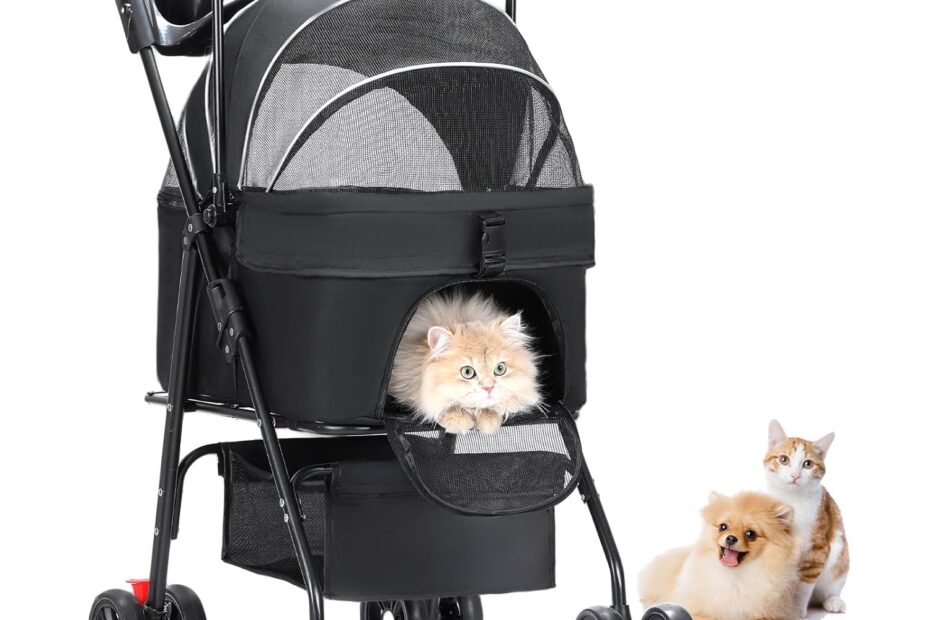 Ultimate Comfort: The Versatile Pet Stroller for Small Dogs and Cats