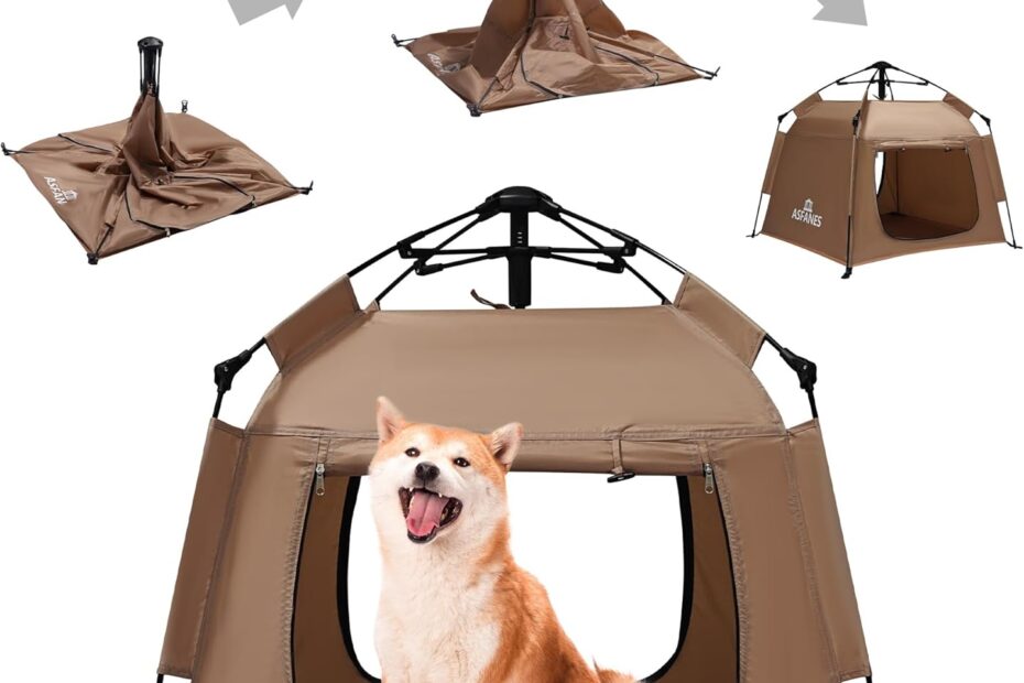 Ultimate Comfort: The Waterproof Pop-Up Tent for Cats and Small Dogs