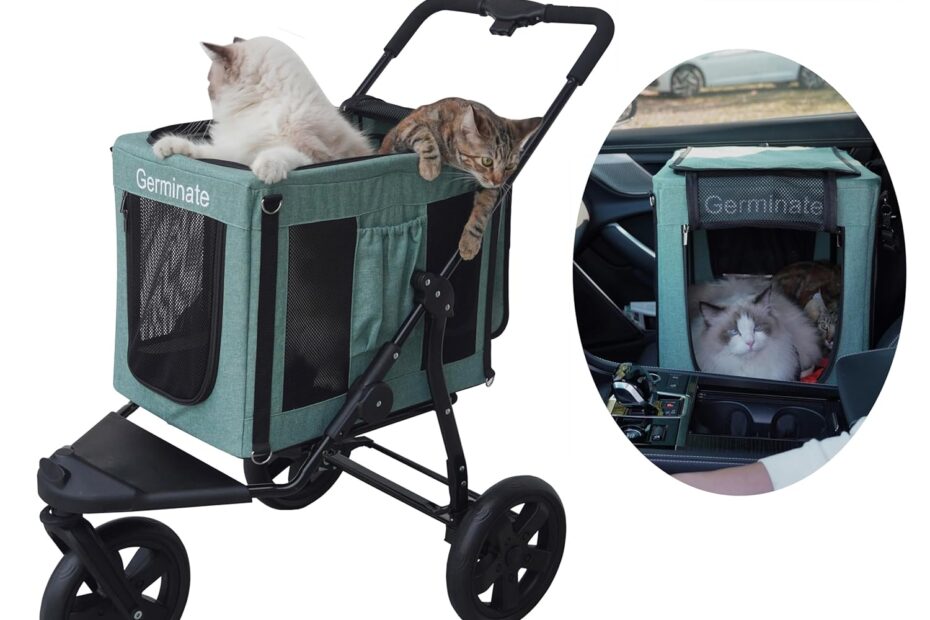 Ultimate Convenience: The 3-in-1 Jogging Dog Stroller for Active Pet Owners