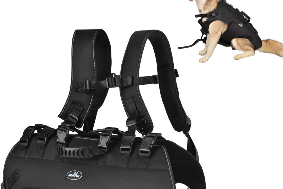 Ultimate Dog Backpack Carrier: Comfort & Support for Seniors and Injured Pups!