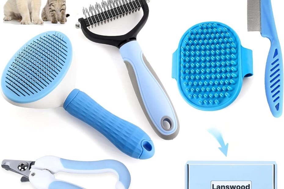 Ultimate Dog Grooming Kit: Review of the 6PCS Dog Brush Set for Shedding and Care!