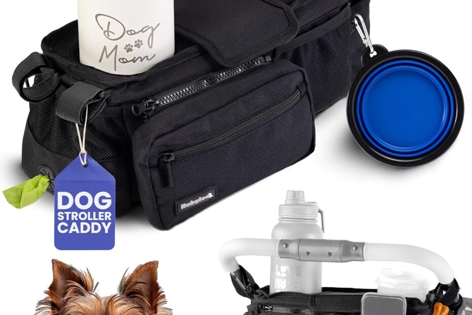 Ultimate Dog Stroller Caddy: The Must-Have Organizer for Pet Owners!