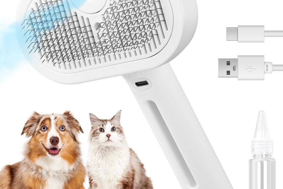 Ultimate Grooming: 3 in 1 Cat Steam Brush Review for Effortless Shedding!