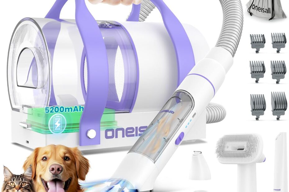 Ultimate Grooming Made Easy: Oneisall Cordless Dog Grooming Vacuum Review