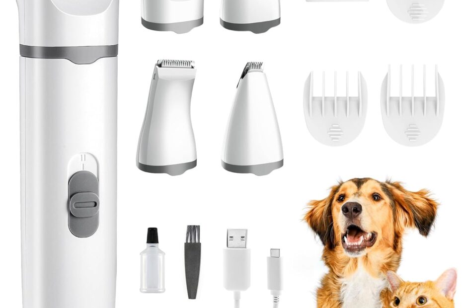 Ultimate Grooming Solutions: Review of the 4-in-1 Cordless Dog Hair Clippers Kit