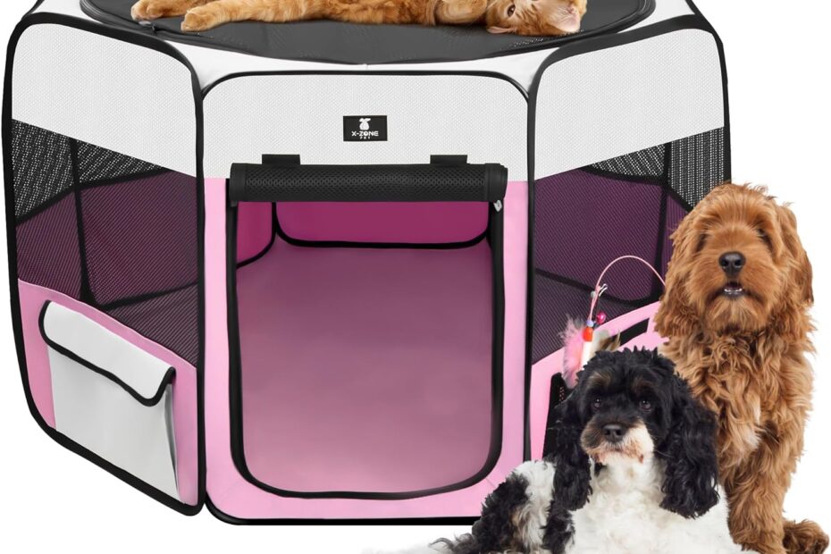 Ultimate Guide to the X-ZONE PET Portable Playpen: Safe Fun for Your Pets!