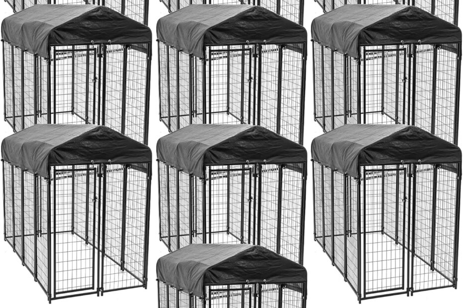 Ultimate Outdoor Comfort: Review of the 8ft x 4ft Large Dog Kennel Playpen