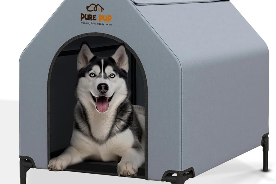 Ultimate Outdoor Dog House: Weatherproof Comfort for Your Furry Friend!
