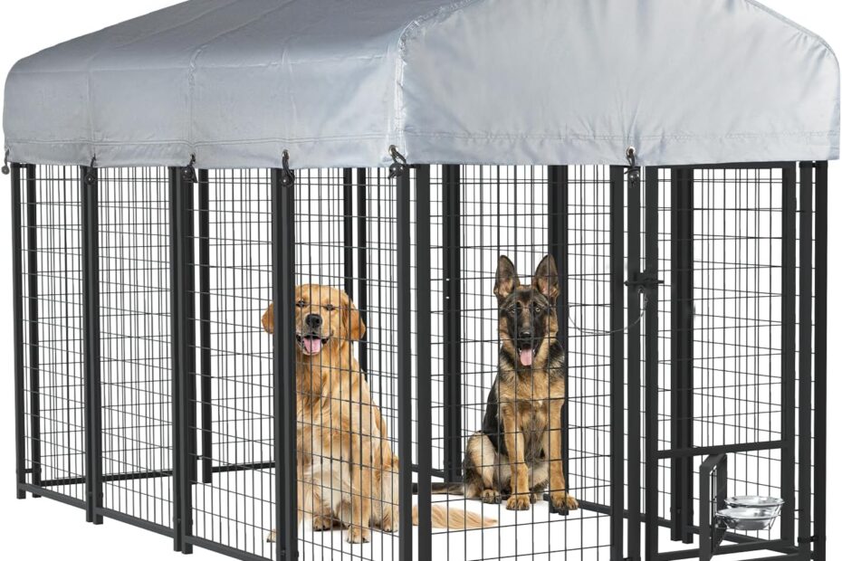 Ultimate Outdoor Safety: Review of the LEMBERI Heavy Duty Dog Kennel