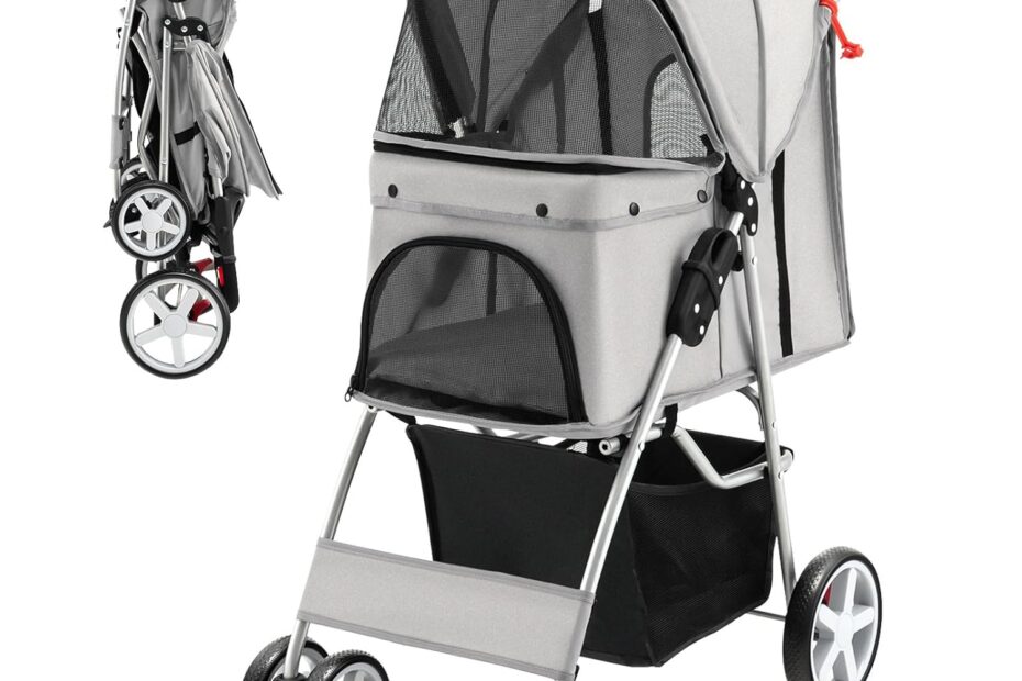 Ultimate Pet Convenience: Giantex Folding Dog Stroller Review