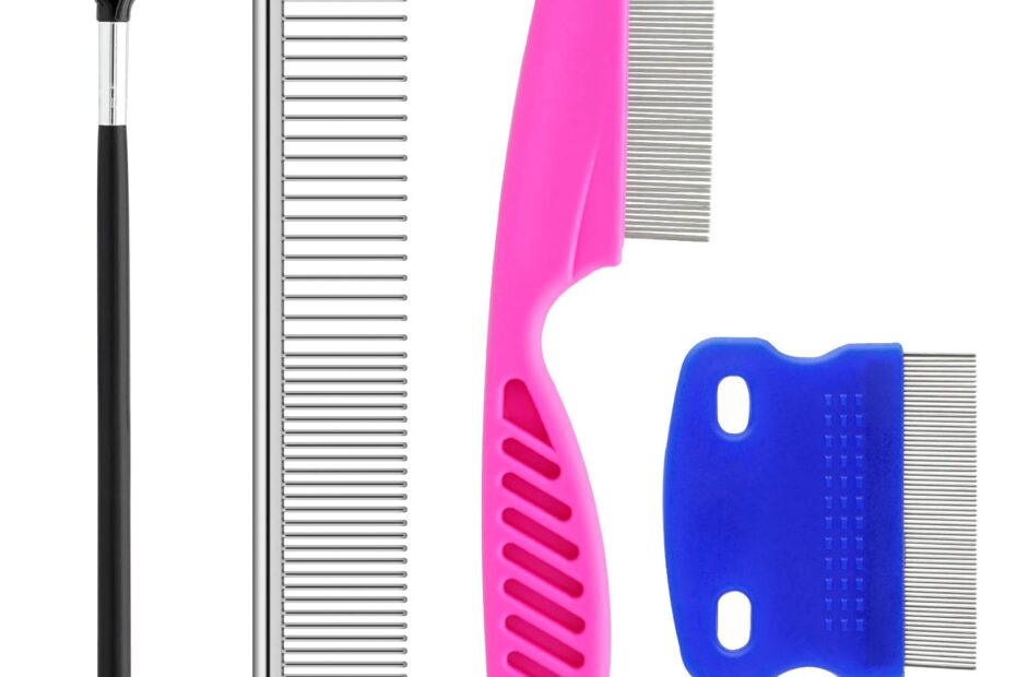 Ultimate Pet Grooming Comb Kit: Say Goodbye to Tear Stains & Knots!