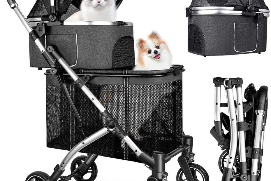 Ultimate Pet Stroller Review: Safe, Stylish Solution for Two Dogs or Cats!